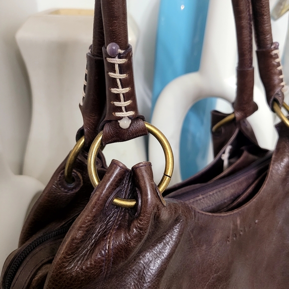 RADLEY LONDON Dark Brown Leather Shoulder Bag - Picture 9 of 13